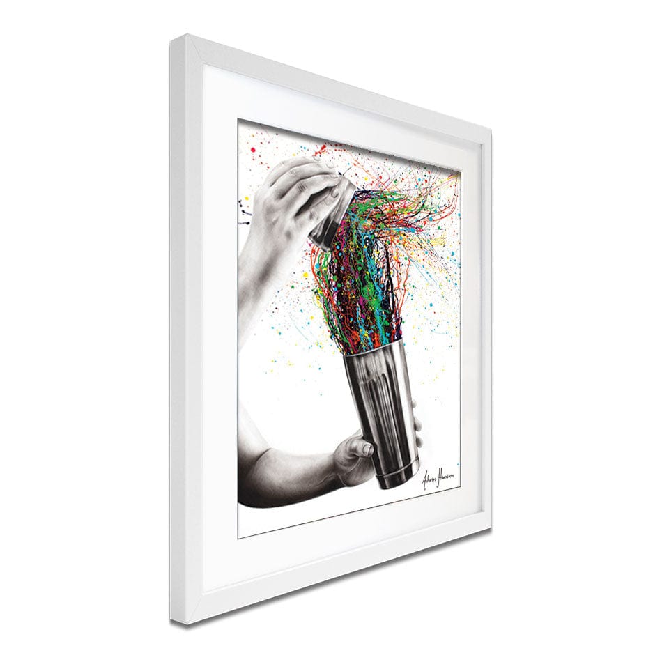 Shake It Framed Art Print wall art product Ashvin Harrison