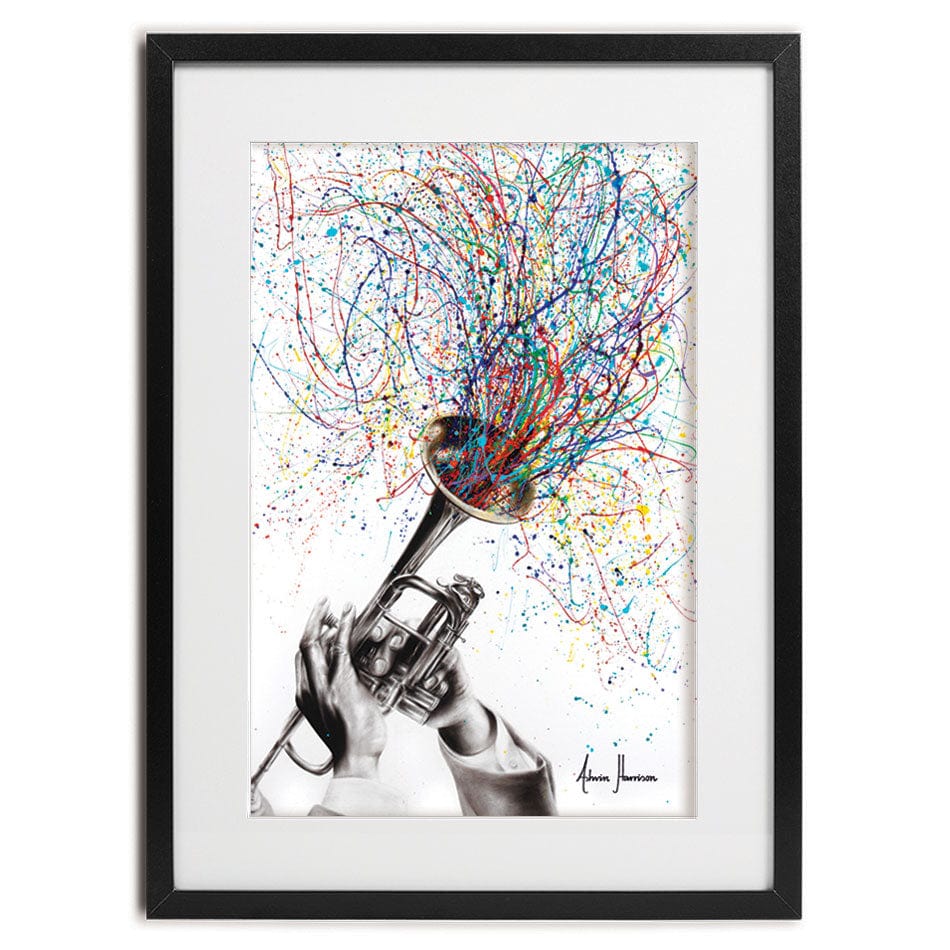 Soul Of Sounds Framed Art Print wall art product Ashvin Harrison