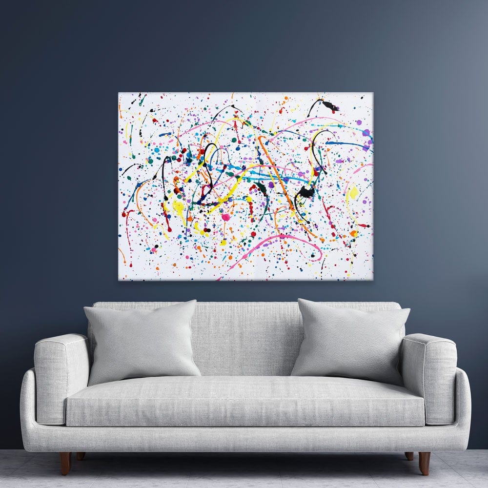 Splashes And Drips Canvas Print wall art product kenchiro168 / Shutterstock