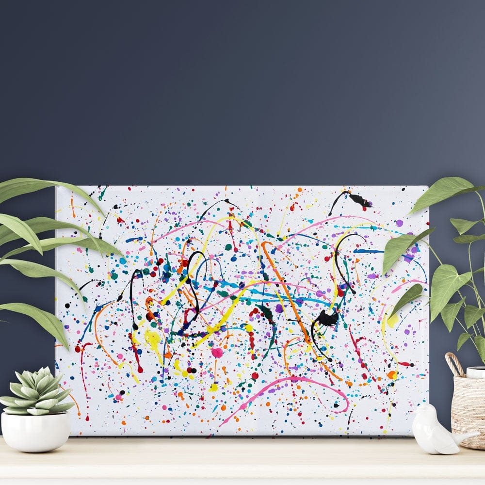 Splashes And Drips Canvas Print wall art product kenchiro168 / Shutterstock