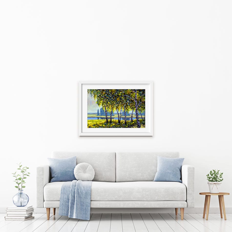 Sunny Rural Landscape Framed Art Print wall art product Valery Rybakow / Shutterstock