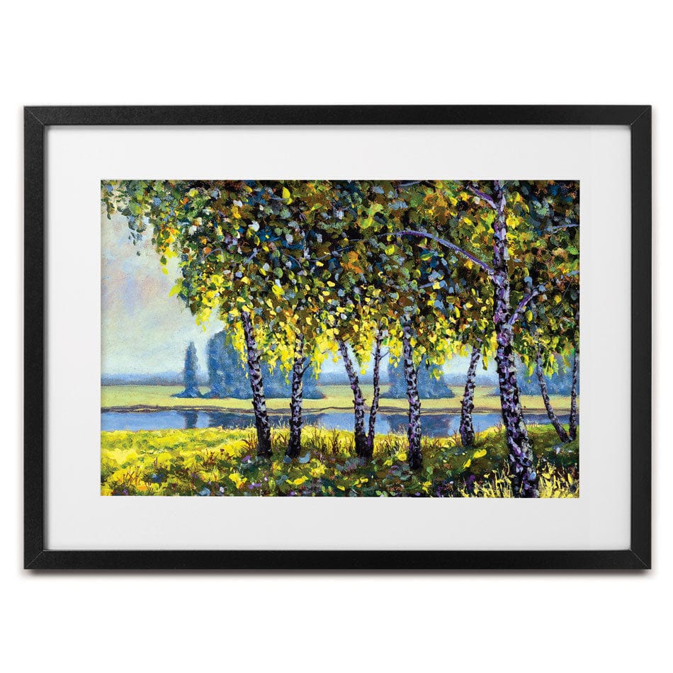Sunny Rural Landscape Framed Art Print wall art product Valery Rybakow / Shutterstock
