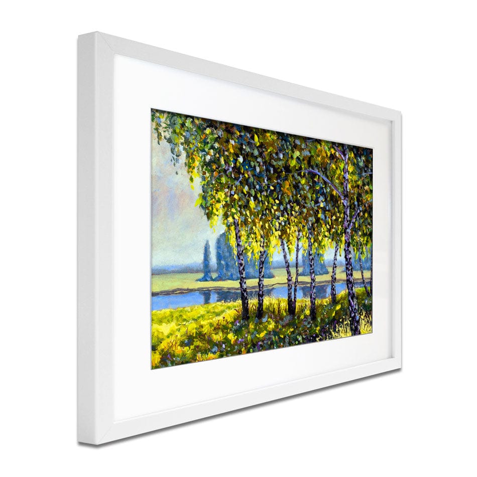 Sunny Rural Landscape Framed Art Print wall art product Valery Rybakow / Shutterstock