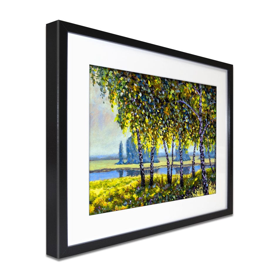 Sunny Rural Landscape Framed Art Print wall art product Valery Rybakow / Shutterstock