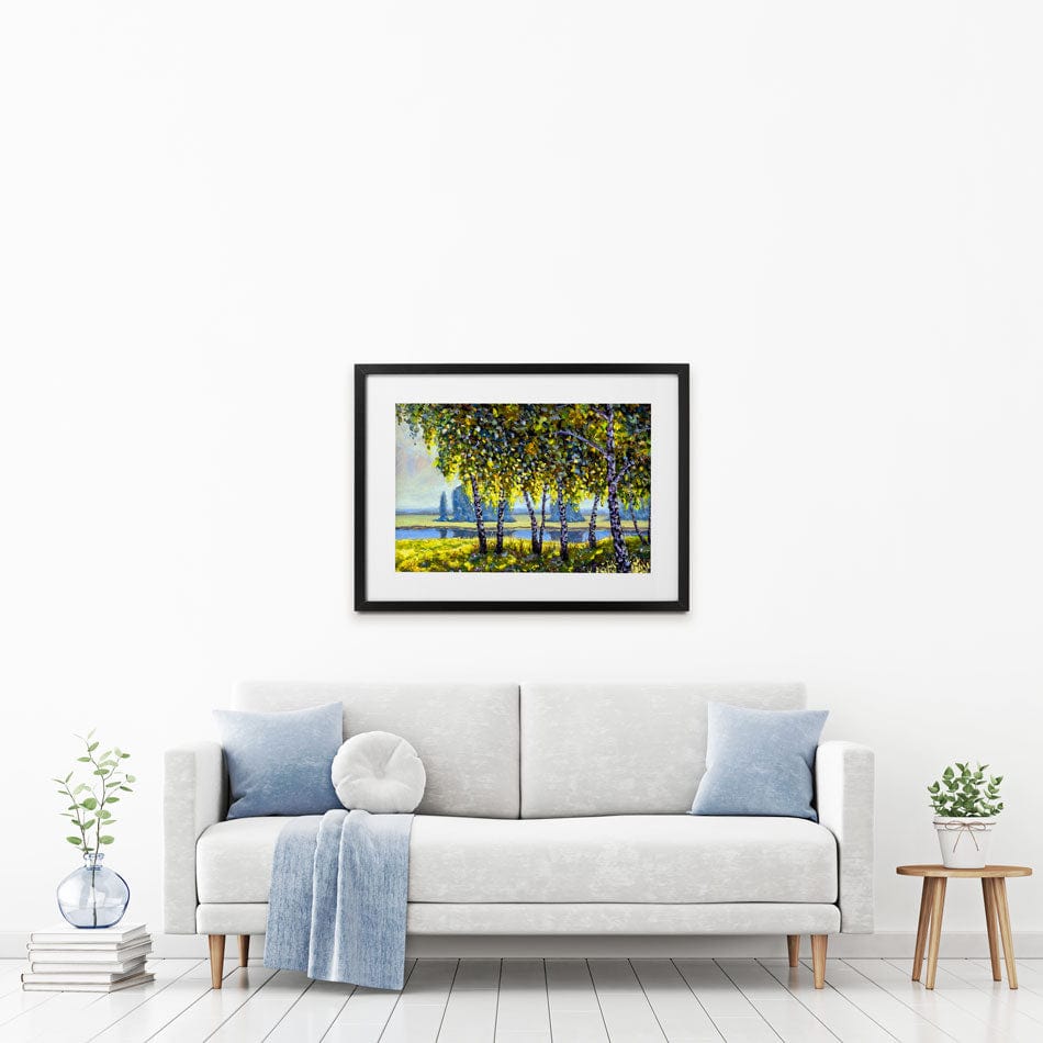 Sunny Rural Landscape Framed Art Print wall art product Valery Rybakow / Shutterstock