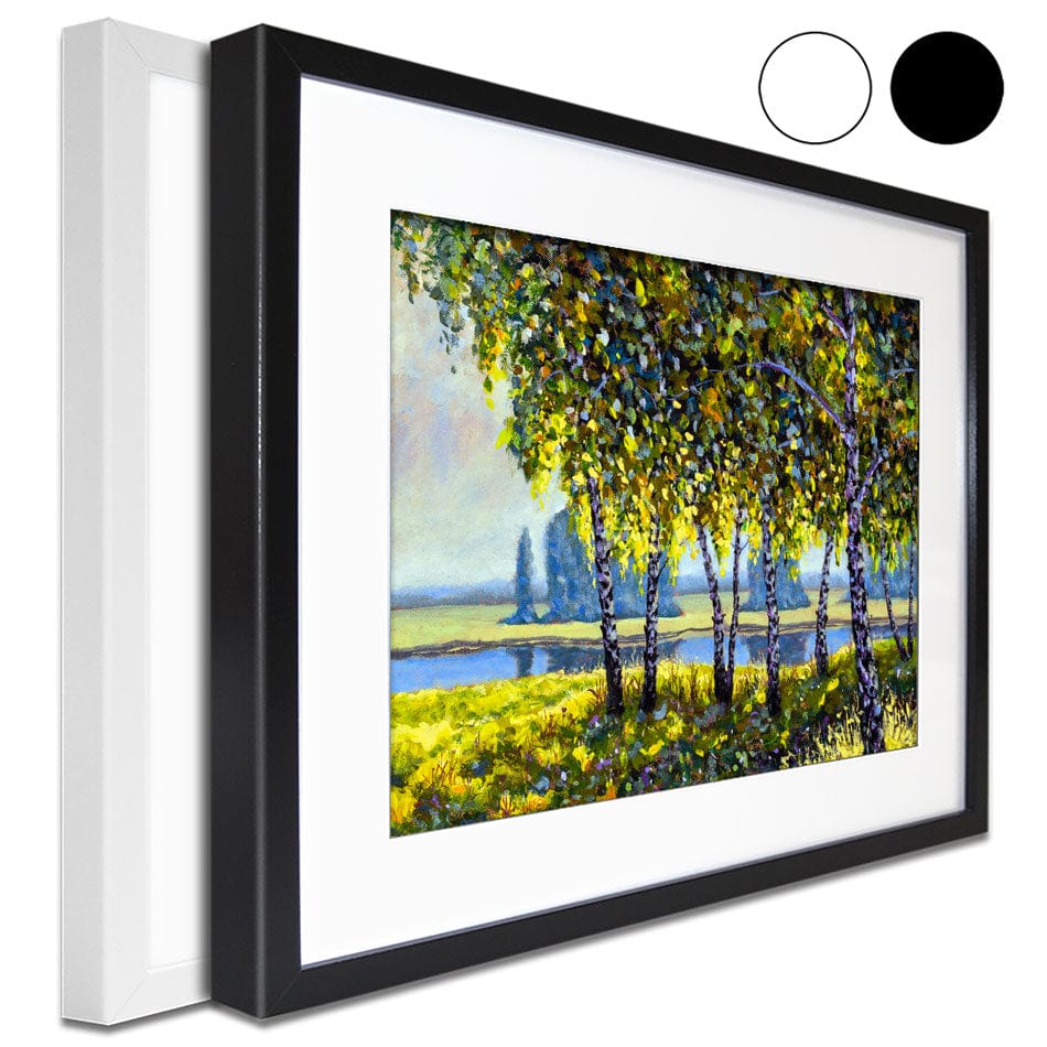 Sunny Rural Landscape Framed Art Print wall art product Valery Rybakow / Shutterstock