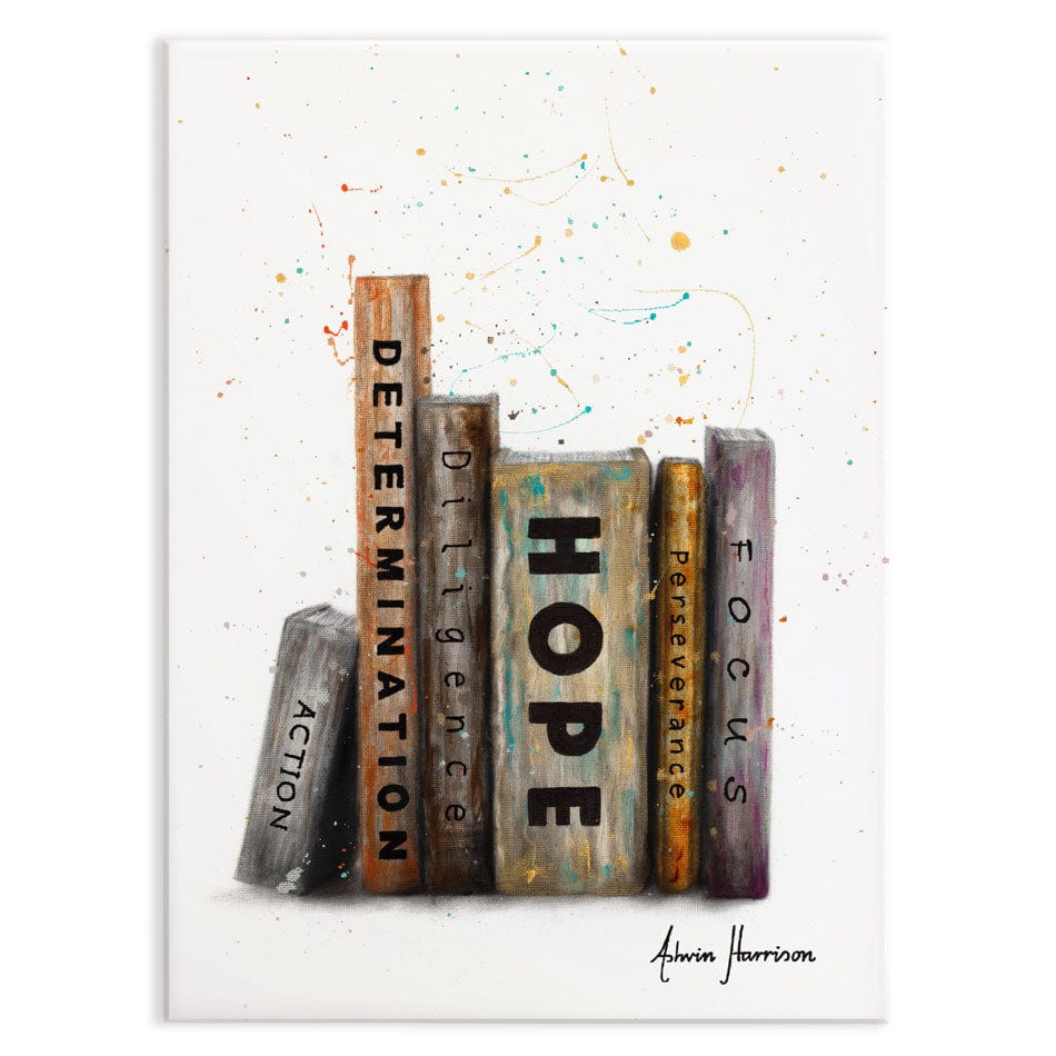 The Books Of Success Canvas Print wall art product Ashvin Harrison