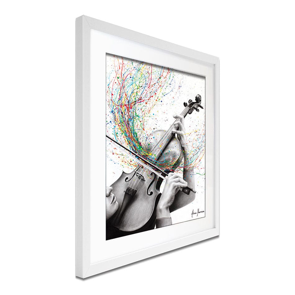 The Violin Solo Framed Art Print