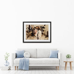 Tones Of Brown Framed Art Print wall art product DigitalArtD / Shutterstock