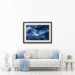 Totally Blue Framed Art Print wall art product Tim Kats / Shutterstock