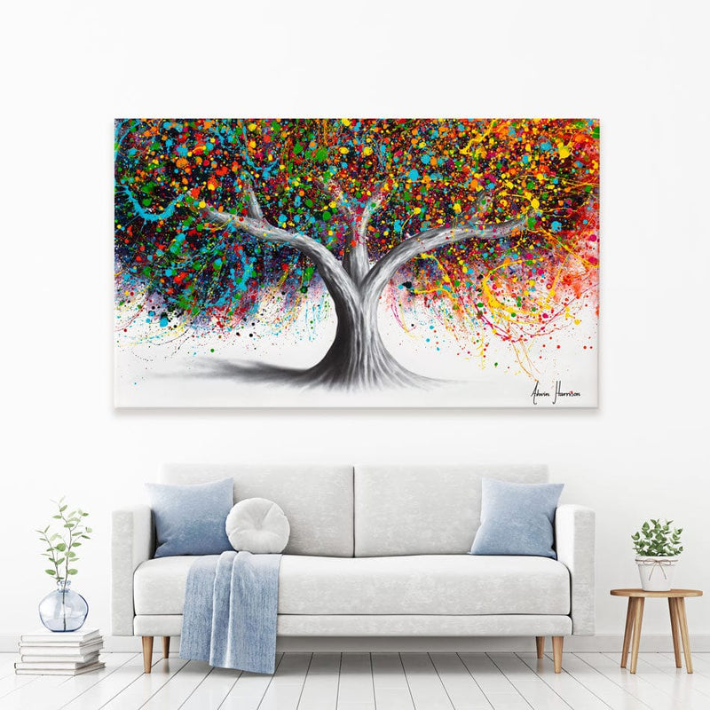 Tree Of Celebration Canvas Print wall art product Ashvin Harrison