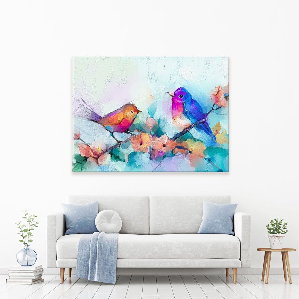 Two Little Birds Canvas Print wall art product pluie_r / Shutterstock