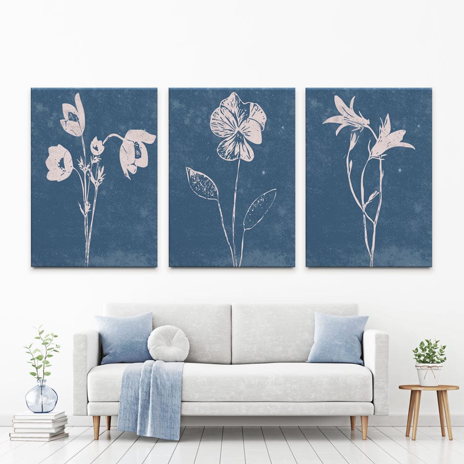 Vintage Botanical Trio Canvas Print wall art product PhotoWiolaGrafika / Shutterstock