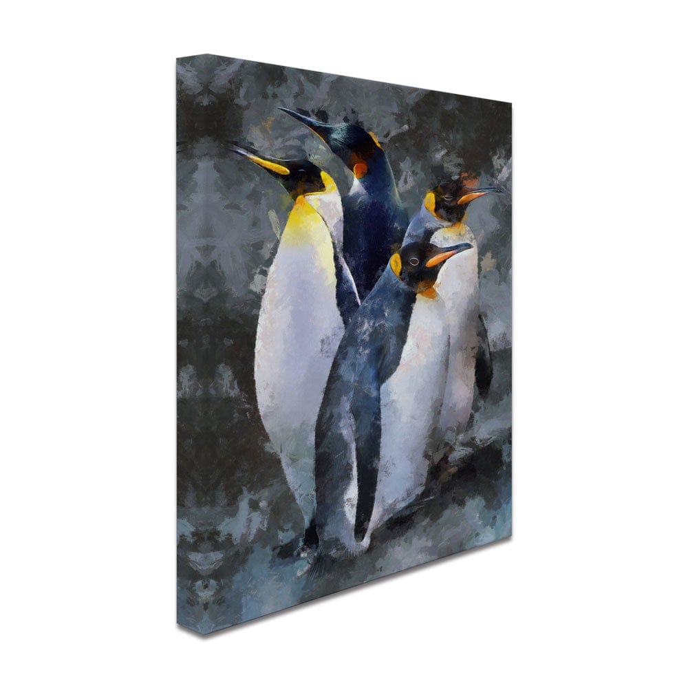 Waddle of Penguins Canvas Print wall art product Mohammadreza Zeidabadi / Shutterstock