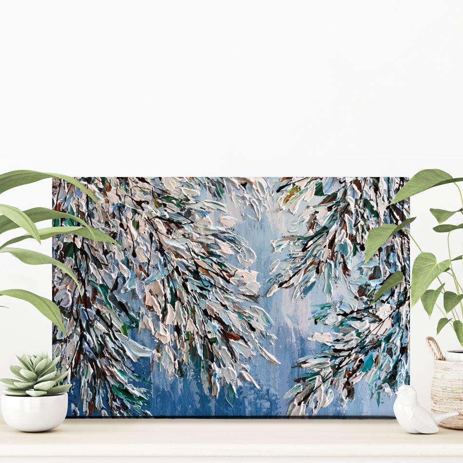 Winter 2 Canvas Print wall art product Olga Tkachyk